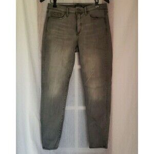 Banana Republic Women's Size 29 Jeans Premium Distressed Skinny Fit Gray